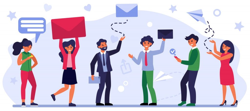 Sending emails to many people at once using the Cc or Bcc method can trigger spam filters