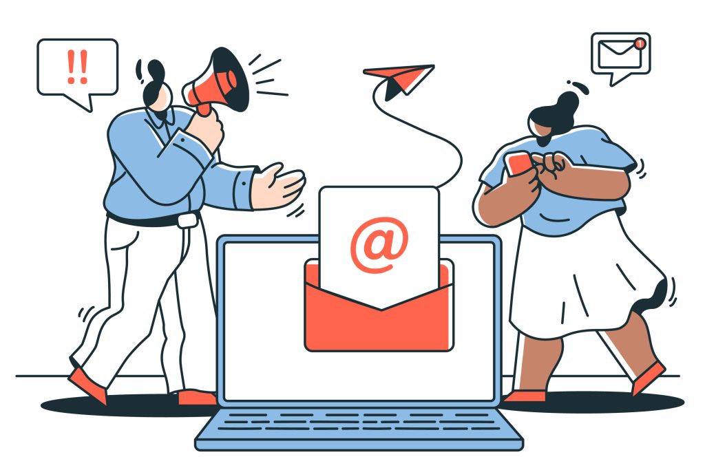 Use the sender name "From" or "Reply to" according to the brand/business